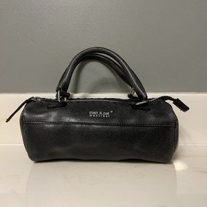 Matt & Nat Black Mini Barrel Purse